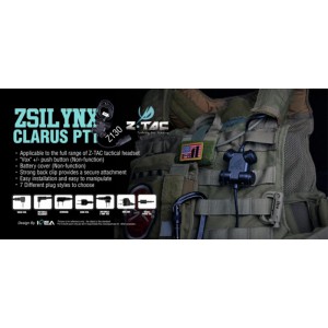 Кнопка PTT - SILYNX CLARUS Dual band BaoFeng UV82 Z135 (Z-Tactical)